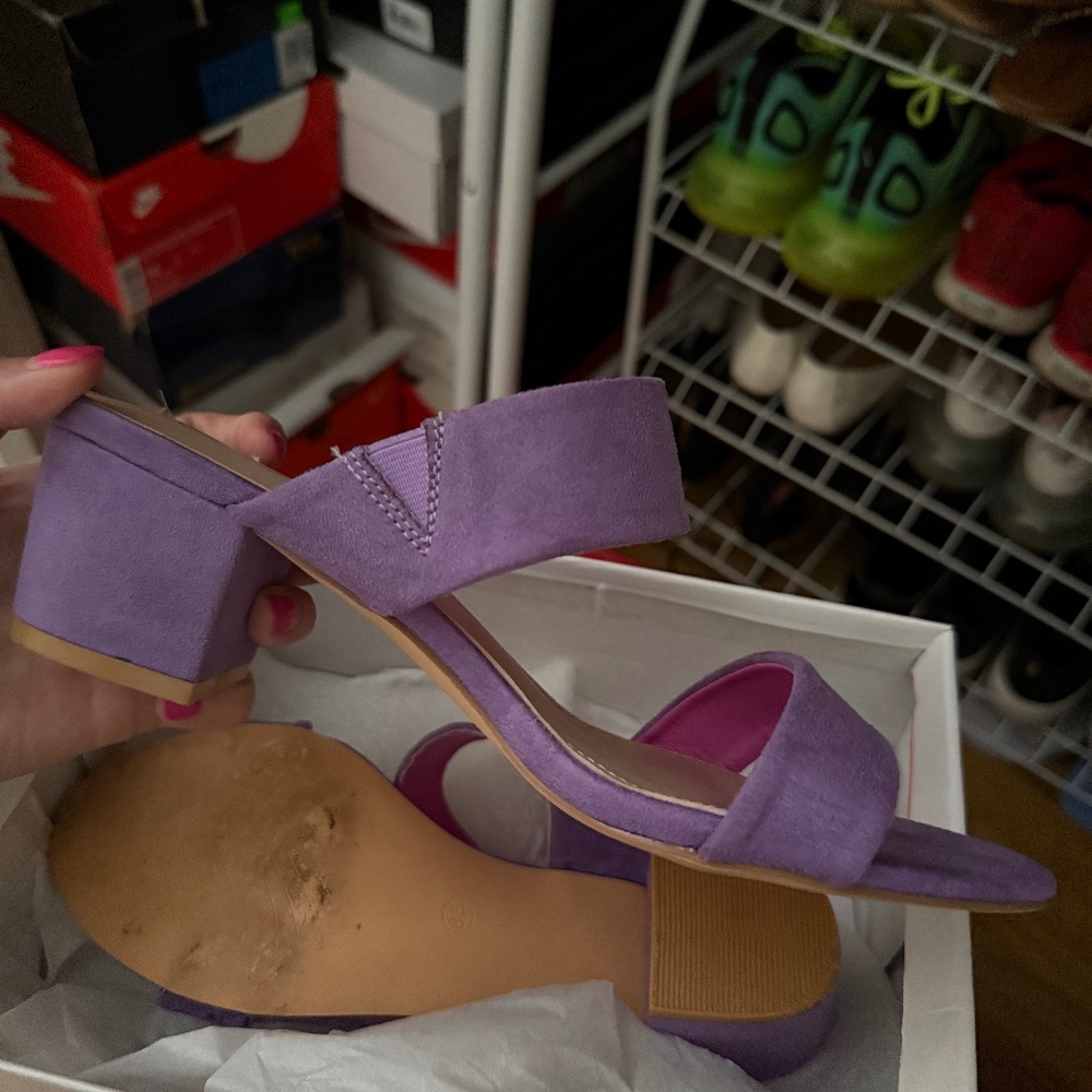 Purple heels